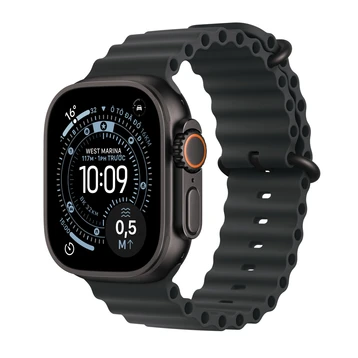 Apple Watch Ultra 3 49mm (5G) Viền Titan Dây Cao Su Size S/M | Chính hãng Apple Việt Nam