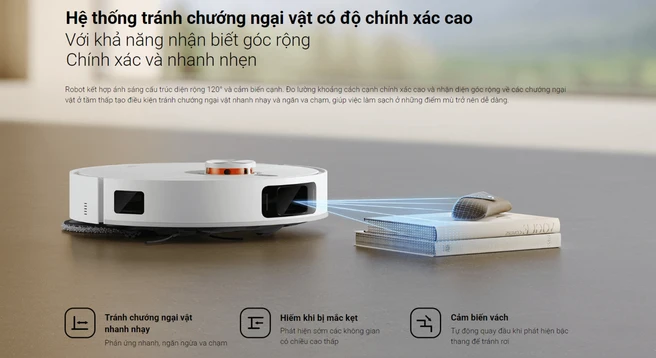 Robot hút bụi Xiaomi X20 Pro chính hãng, tặng máy sấy tóc