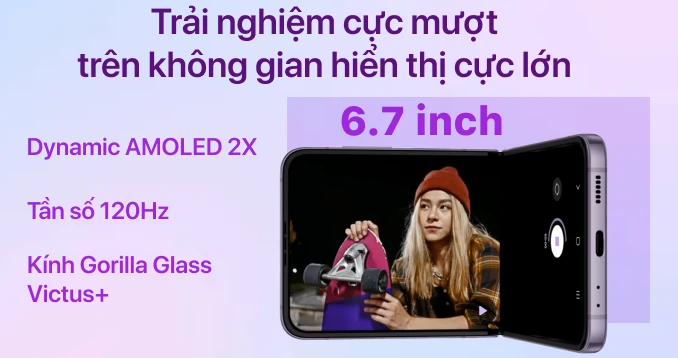 Galaxy zflip4 128gb 国内版 ボラパープル Samsung Galaxy Z