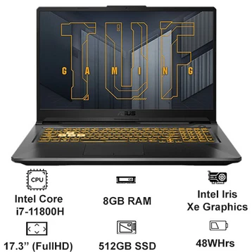 ASUS ゲーミングノートパソコン TUF Gaming F17 葺き FX706HM