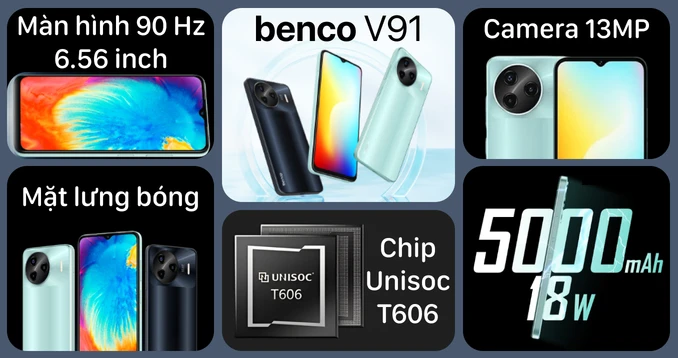 BENCO V91 4GB 128GB
