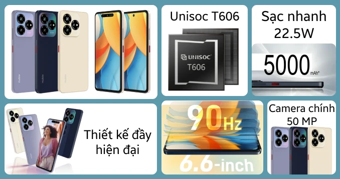 Nubia V60 Design 6GB 256GB