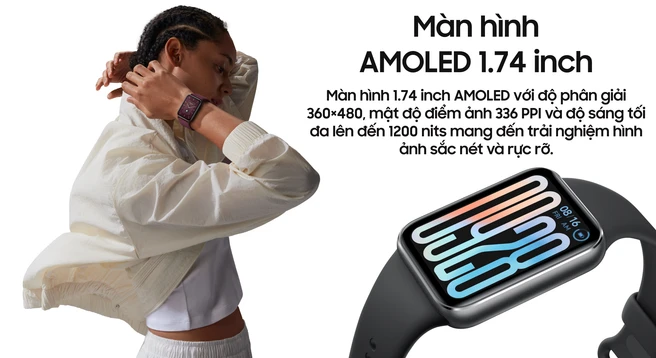 Vòng đeo tay thông minh Xiaomi Mi Band 9 Pro