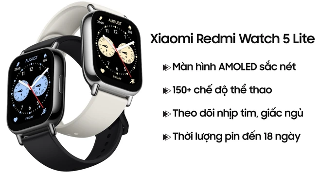 Đồng hồ thông minh Xiaomi Redmi Watch 5 Lite