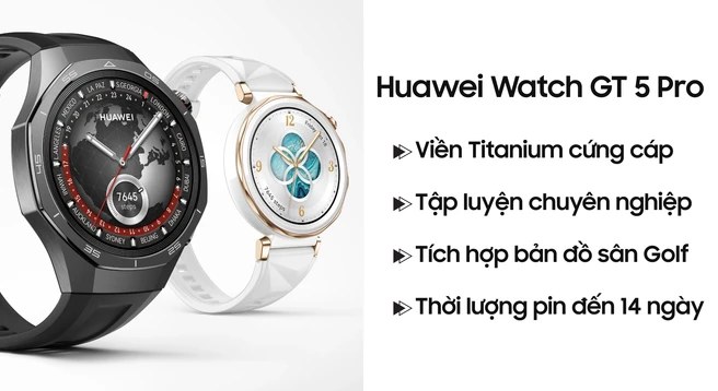 Đồng hồ thông minh Huawei Watch GT 5 Pro