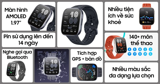 Đồng hồ thông minh Amazfit Bip 6