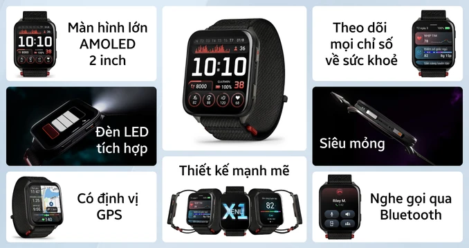 Đồng hồ thông minh Garmin Venu X1