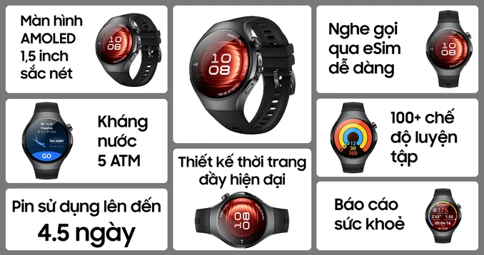 Đồng hồ thông minh Huawei Watch 5