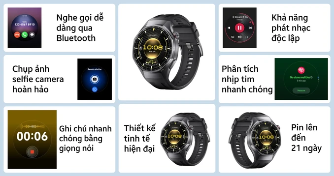 Đồng hồ thông minh Huawei Watch GT 6 Pro