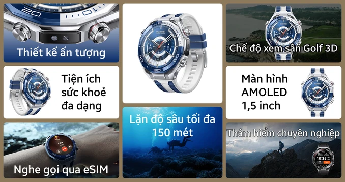 Đồng hồ thông minh Huawei Watch Ultimate 2