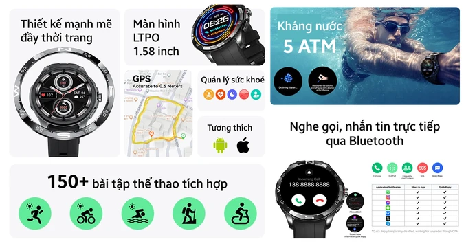 Đồng hồ thông minh Kieslect Actor