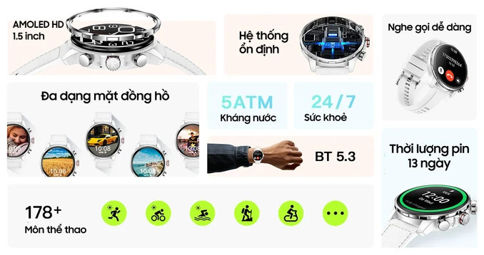 Đồng hồ thông minh Kieslect KR Ultra 3