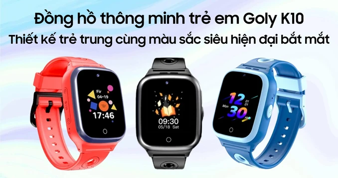 Đồng hồ định vị trẻ em Goly K10