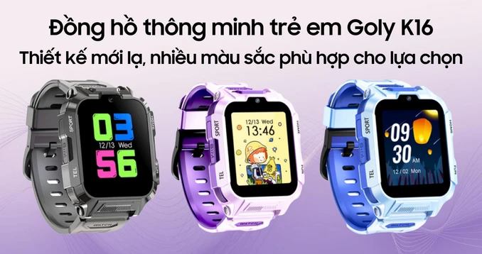 Đồng hồ định vị trẻ em Goly K16