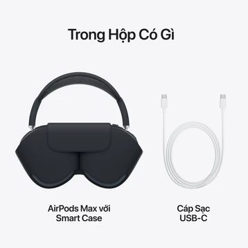 Apple AirPods MAX Type-C ブラック Apple AirPods Max 2024 | Giá rẻ, góp 0%, bảo hành 1 năm