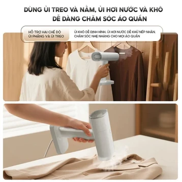 Bàn ủi hơi nước cầm tay AQUA AQS-W2598(W) - 3