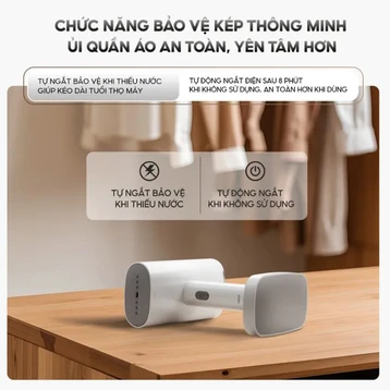 Bàn ủi hơi nước cầm tay AQUA AQS-W2598(W) - 5