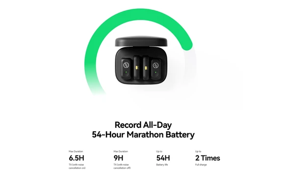 Microphone thu âm không dây Hollyland Lark A1 combo USB-C + Lightning RX - 11
