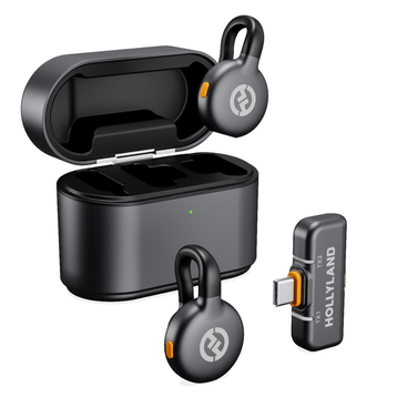 Microphone thu âm không dây Hollyland Lark M2S Duo USB-C RX - 2