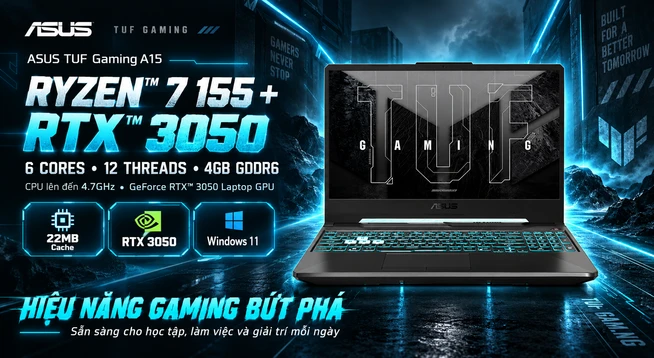 Laptop ASUS TUF Gaming A15 FA506NCG-HN396W - 1