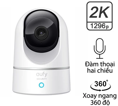 Camera IP Wifi Eufy indoor T8410 360 2K Giá rẻ