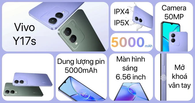 vivo Y17s 4GB 64GB