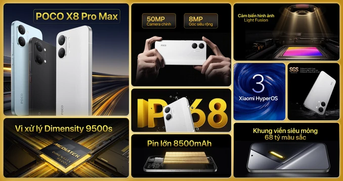 POCO X8 Pro Max 12GB 512GB - 1