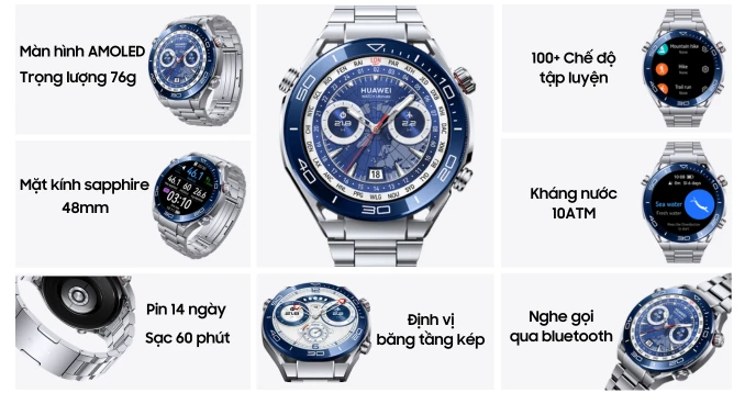 Đồng hồ thông minh Huawei Watch Ultimate