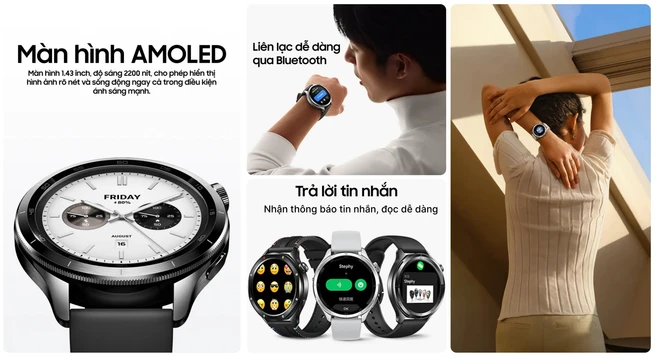 Đồng hồ thông minh Xiaomi Watch S4