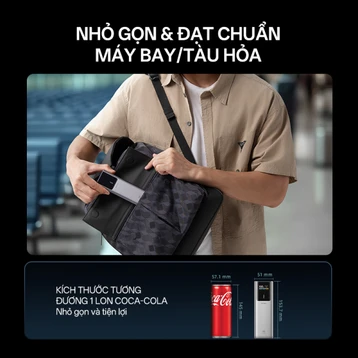 Pin dự phòng Cuktech P+Series 2C1A 15000mAh 100W có màn hình No.10 Plus PB150P - 12