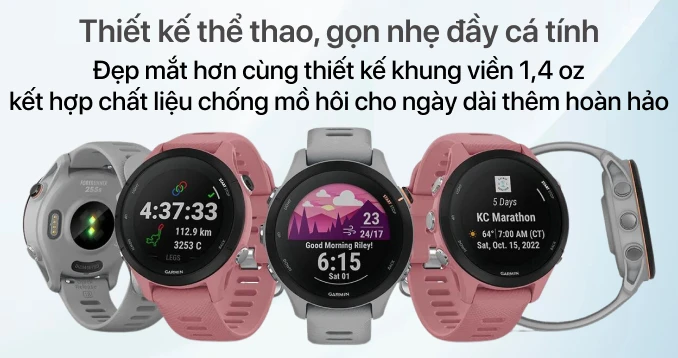 Đồng hồ thông minh Garmin Forerunner 255S | Giá rẻ, cao cấp