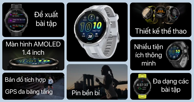 Đồng hồ thông minh Garmin Forerunner 965