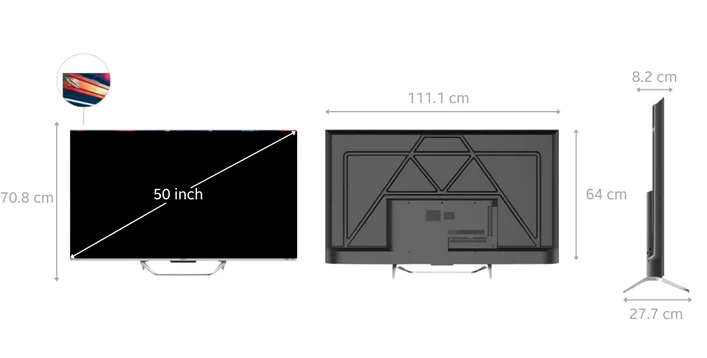 Google Tivi AQUA QLED 4K 50 inch 2024 (AQT50S800UX)