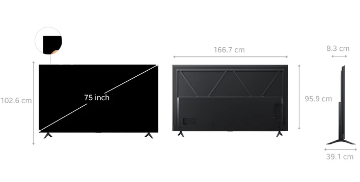 Google Tivi Xiaomi S Mini Led 4K 75 inch 2026 - 1