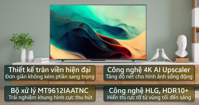 Google Tivi Hisense 4K 50 inch (50A6500K)