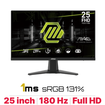 Màn hình Gaming MSI MAG 256F 25 inch | Giá rẻ, trả góp 0%