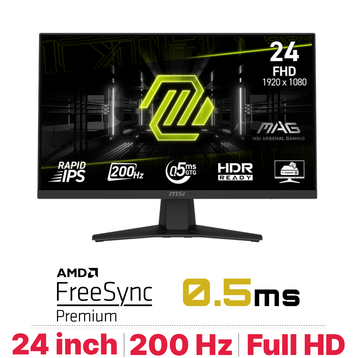 Màn hình Gaming MSI MAG 244F 24 inch | Giá rẻ, trả góp 0%