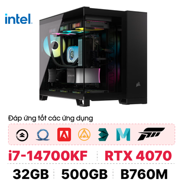 PC CPS Đồ Hoạ D09 i5 14700K / 32GB - 500GB / RTX 4070