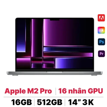 Macbook Pro 14 inch 2023 (M2 Pro - 16GB/512GB) | Chính hãng Macbook Pro 14 inch 2023 (M2 Pro - 16GB/512GB) | Chính hãng
