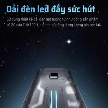 Pin dự phòng Cuktech CP13 1C1A 10000mAh 30W PB100S - 7