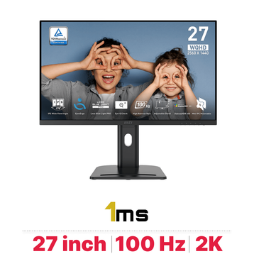 MSI Pro MP273QPE2 27インチ モニター ゲーミング 100hz PRO MP273QP