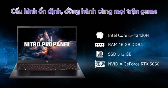 Laptop Acer Gaming Nitro ProPanel ANV15-52-59AA - 2