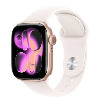 Apple Watch Series 11 42mm (5G) Viền Nhôm Dây Cao Su Size S/M | Chính hãng Apple Việt Nam