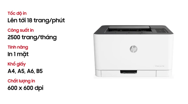Máy in HP Color Laser 150A 4ZB94A
