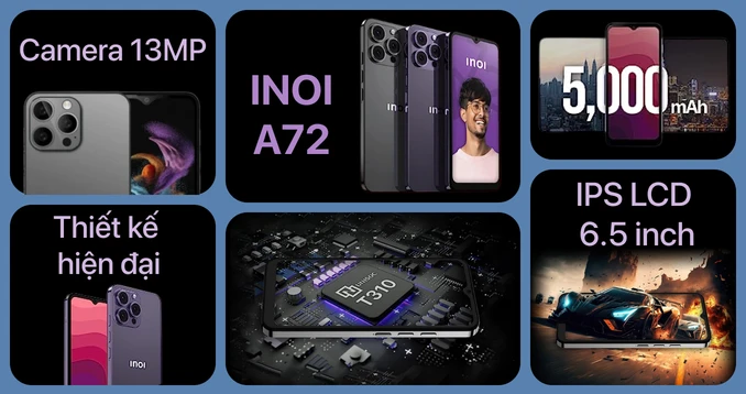 INOI A72 4GB 128GB