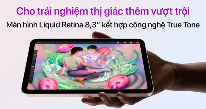 iPad mini 6 WiFi 256GB | Chính hãng Apple Việt Nam - Giá rẻ