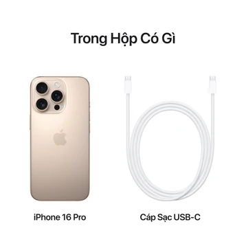 iPhone 16 Pro (VN/A) Giá tốt giảm đến 7 triệu, trả góp 0%