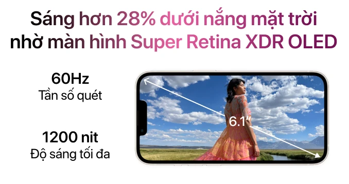 Điện thoại iPhone 13 (256GB) | Chính hãng VN/A - Giá rẻ Điện thoại iPhone 13 (256GB) | Chính hãng VN/A - Giá rẻ