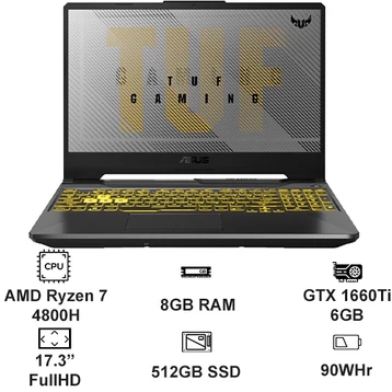 Laptop ASUS TUF Gaming FA706IU-H7133T