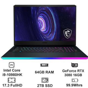 Laptop MSI Gaming GE76 Raider 10UH Giá rẻ, trả góp 0%